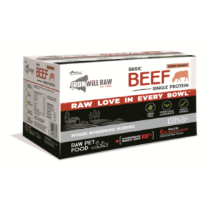 Iron Will Raw Dog GF Basic Beef Single Protein